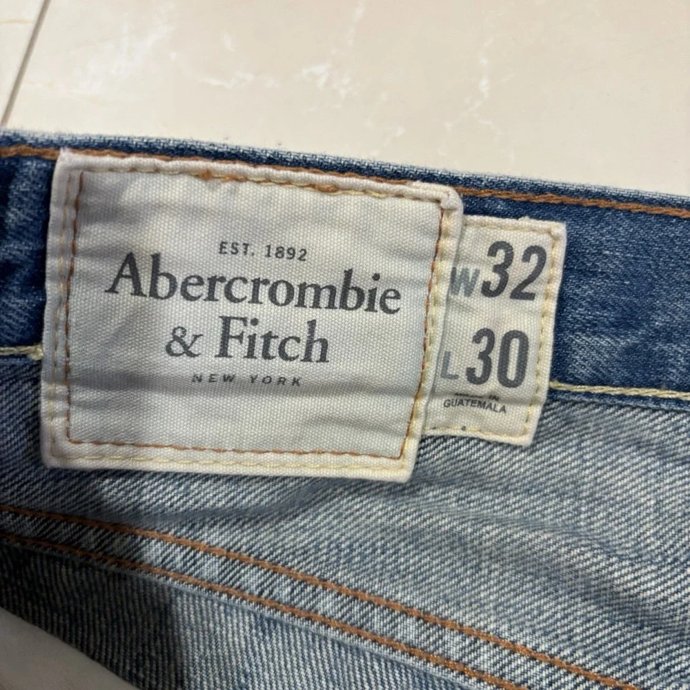 Vintage Abercrombie Fitch Baxter Low Rise Slim Boot Cut Jeans Men's 32x30 Blue